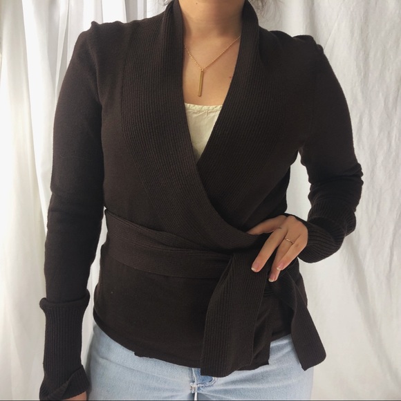 Diane Von Furstenberg Sweaters - DvonF/ wool wrap sweater